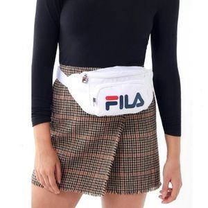 fila belt bag white